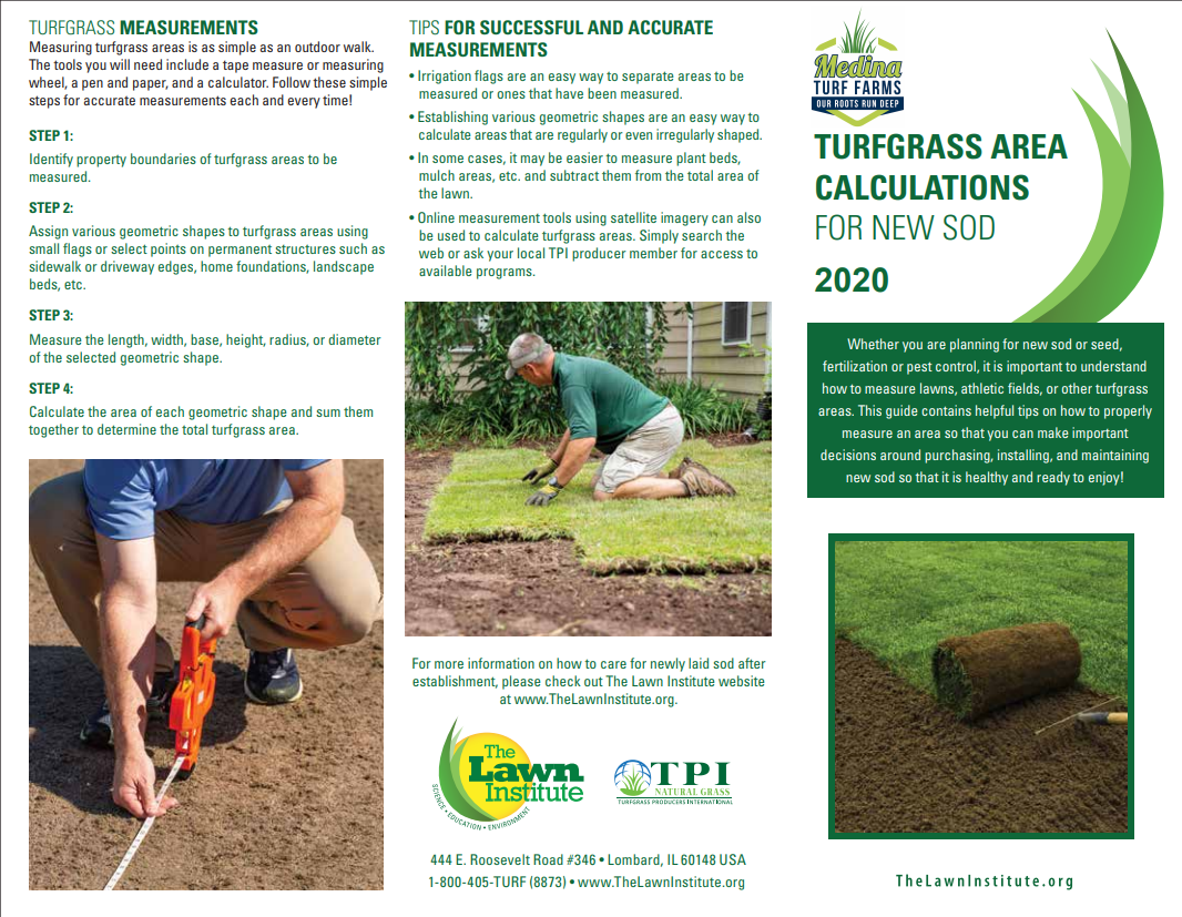 Did you know? TURFGRASS MEASUREMENTS... - Medina Turf Farms | Facebook