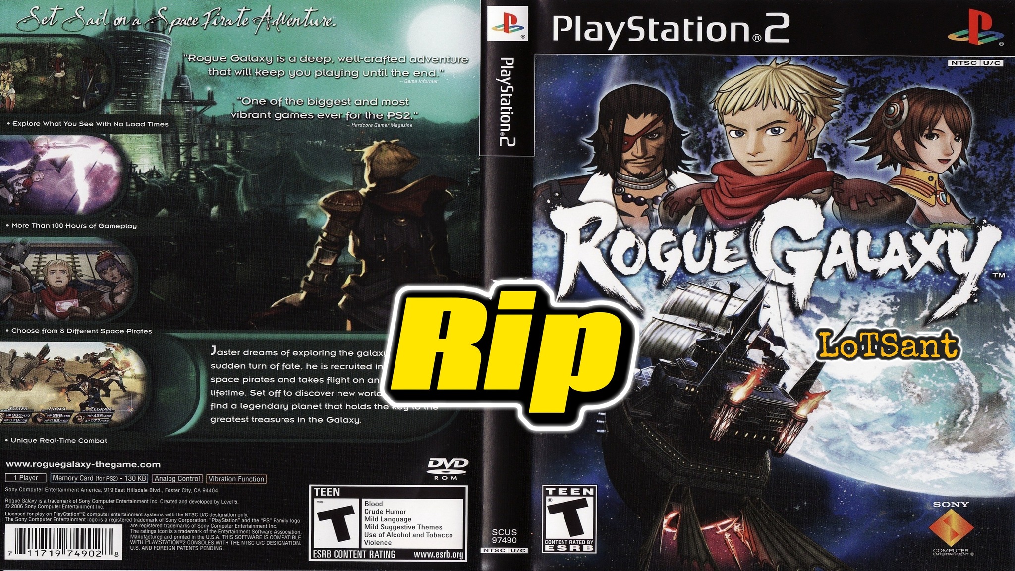 Nostalgia Playstation 2 (Ps2) | 📀 Rogue Galaxy (USA) Rip - PS2 | Facebook