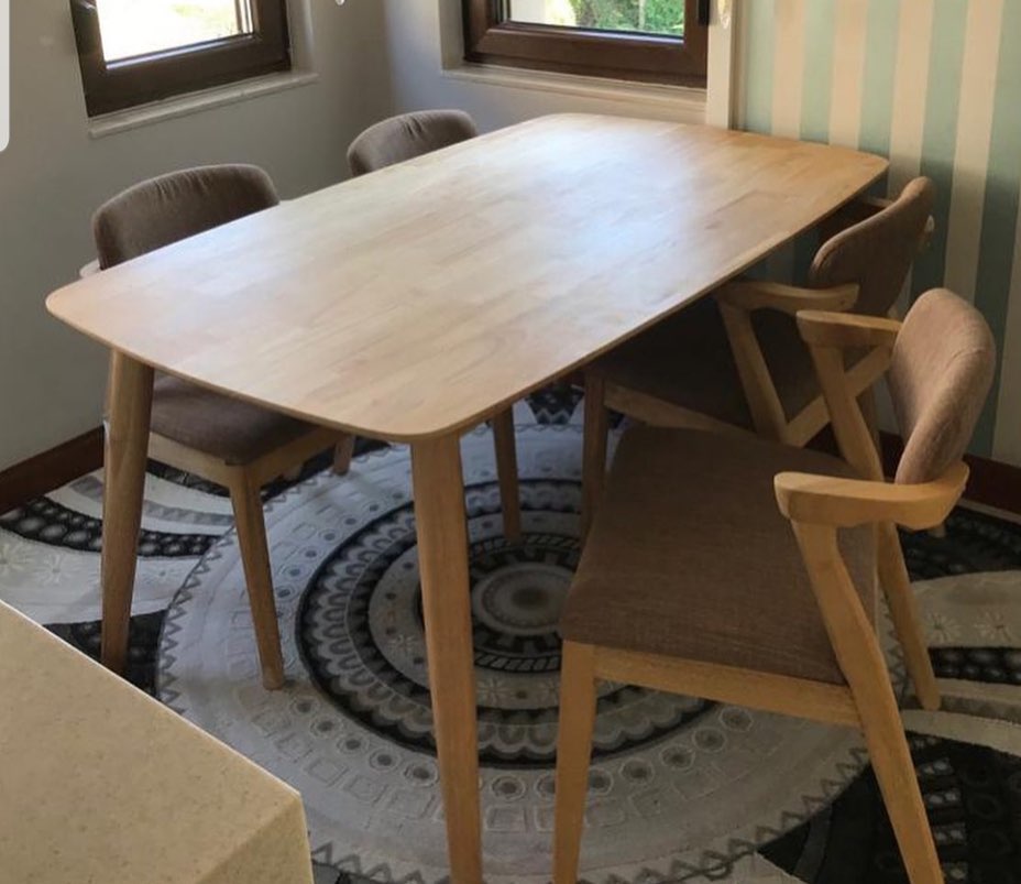 BİEV JESSİ MASA SANDALYE TAKIMI. (&hellip; DECO HOME EV