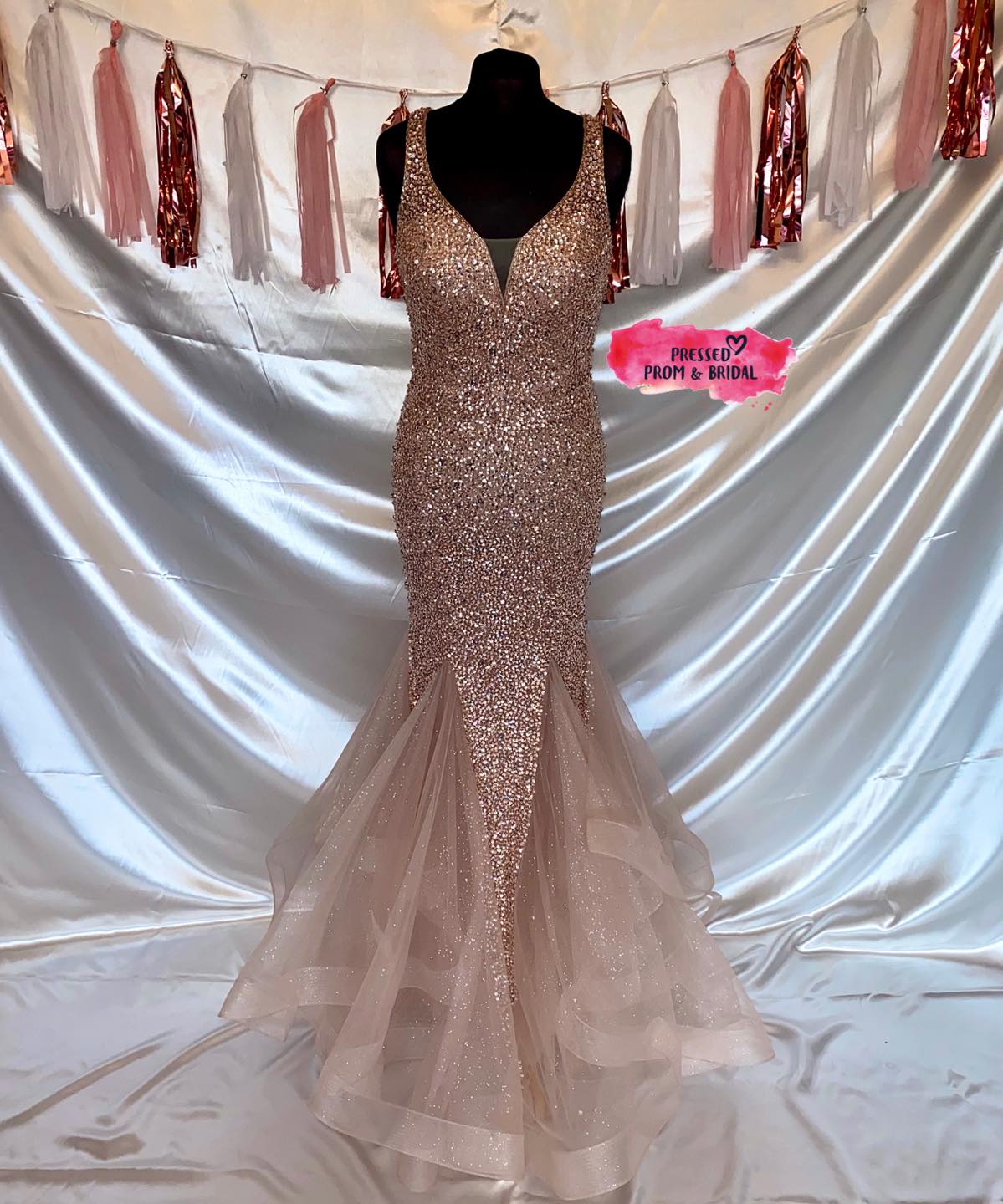 white bow mini dress Suzette Taffeta / | MESHKI A Line Prom Dress wing tip shoes Train:Floor-Length (No Train) 100% Polyester