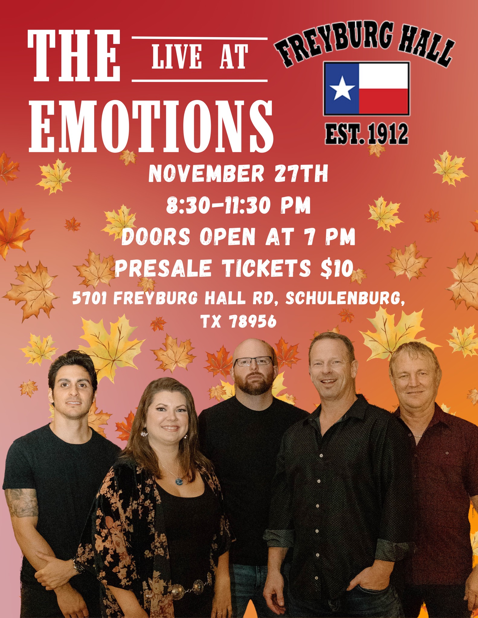 The Emotions Band At Freyburg Hall
