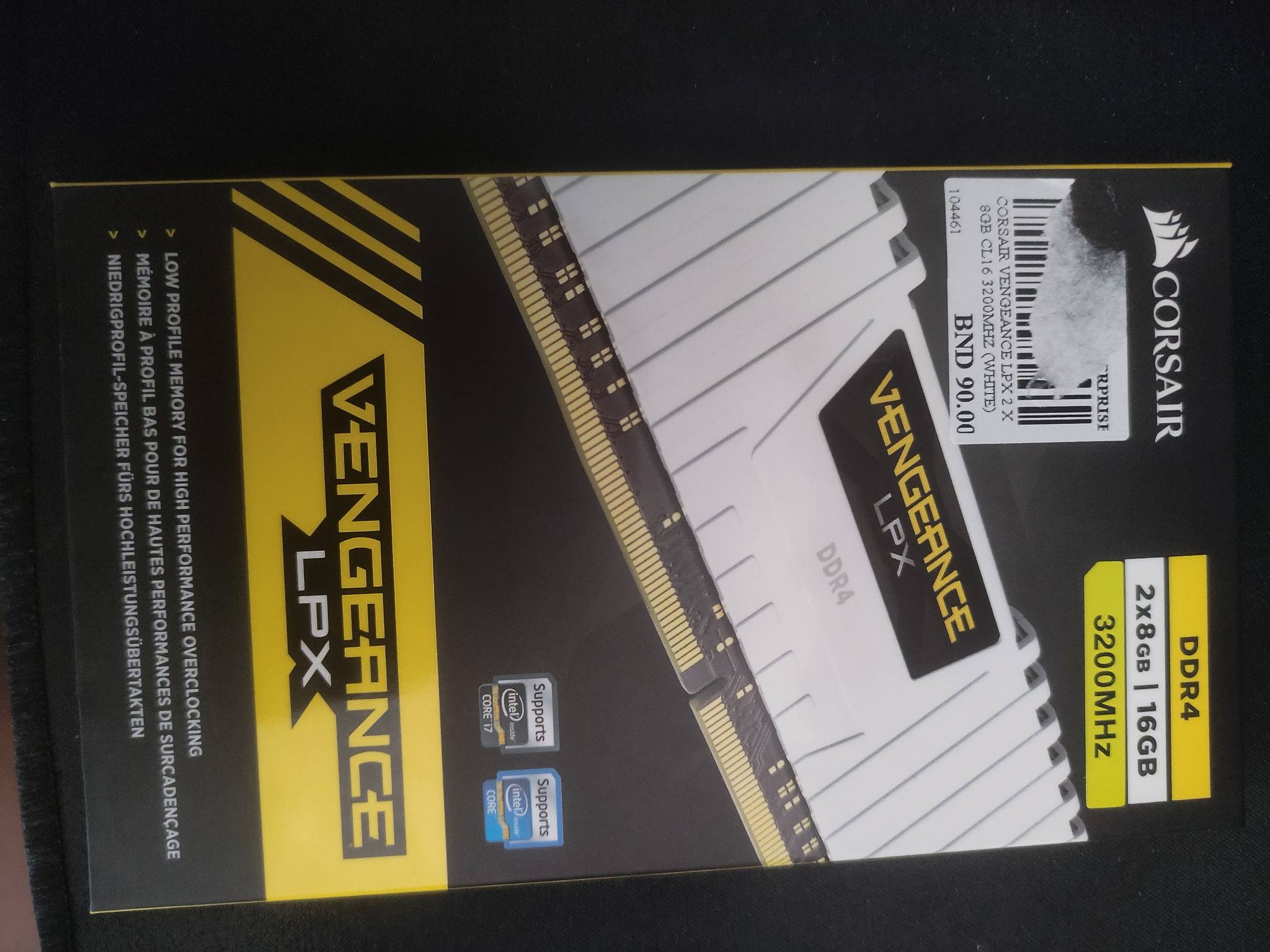 Vengeance Lpx 2x8 3200mhz Corsair Vengeance LPX 16GB (2 X 8GB 