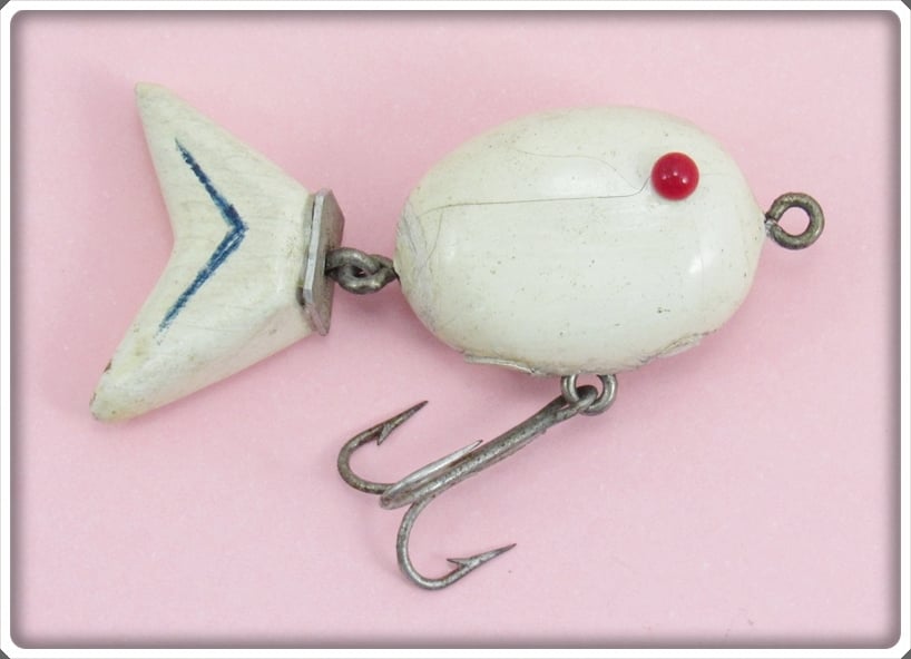 1920s antler fishing lures The Encyclopedia of Old Made in North America, Volume 8  Collector Bookstore 000 pictures in preparing the historical stories for these books Garland Bros. Cork-Head Minnow Fishing
