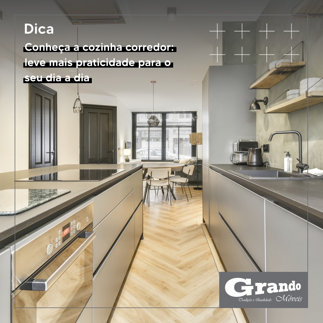Grando Móveis - Planejar uma cozinha em U é uma boa forma de otimizar o ...