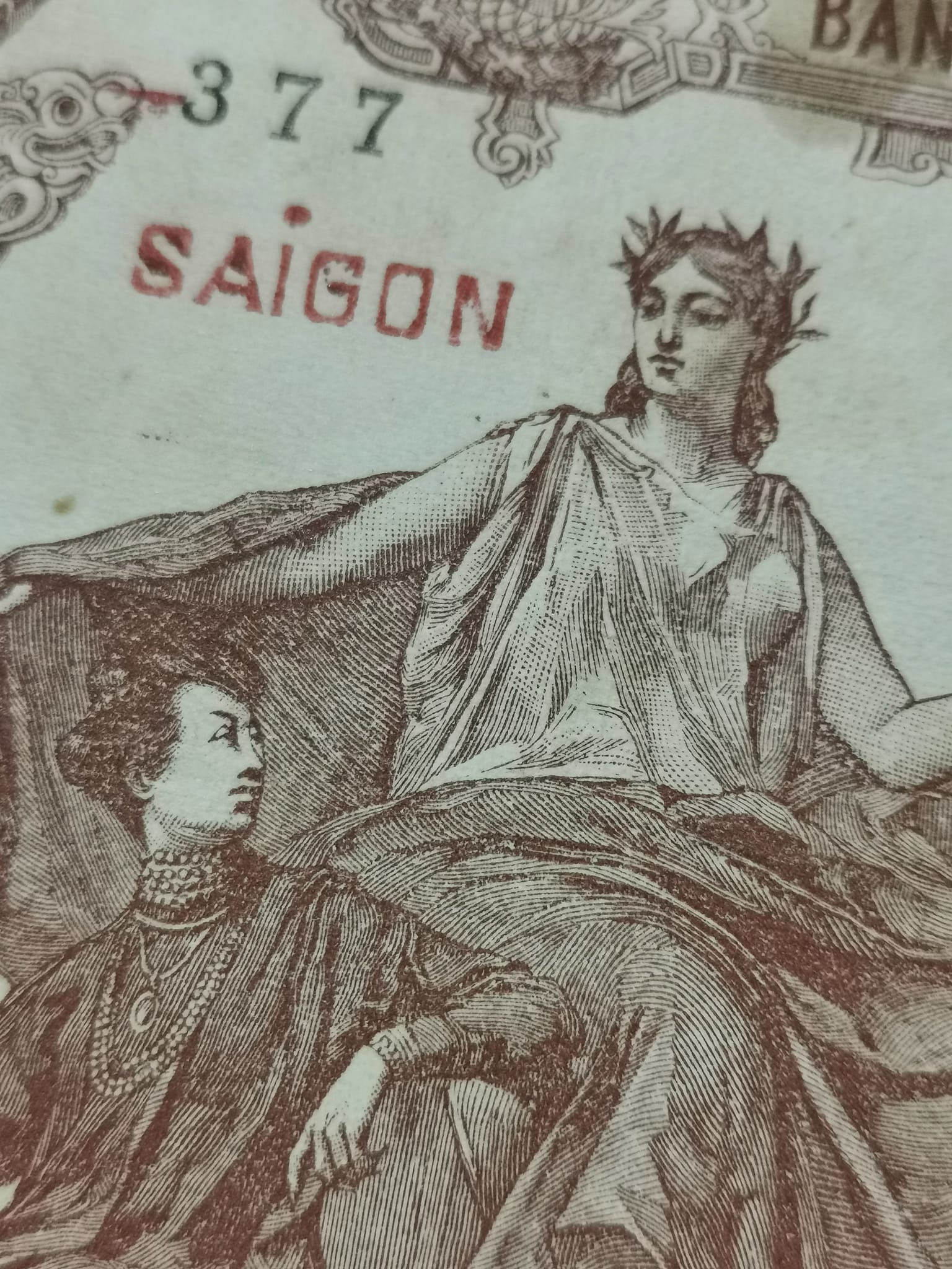 My latest collection Rare 1891 Indo-china 1 piastre (Saigon)