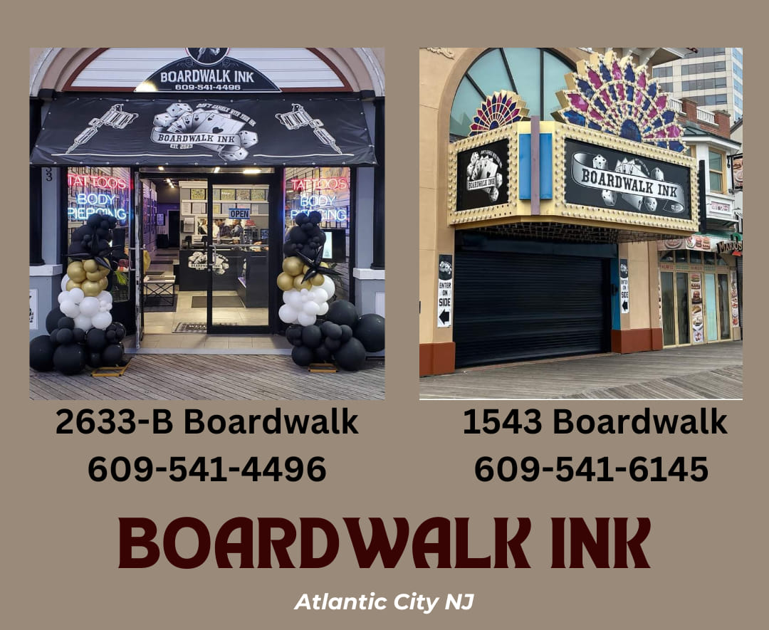 Boardwalk Ink | Atlantic City NJ