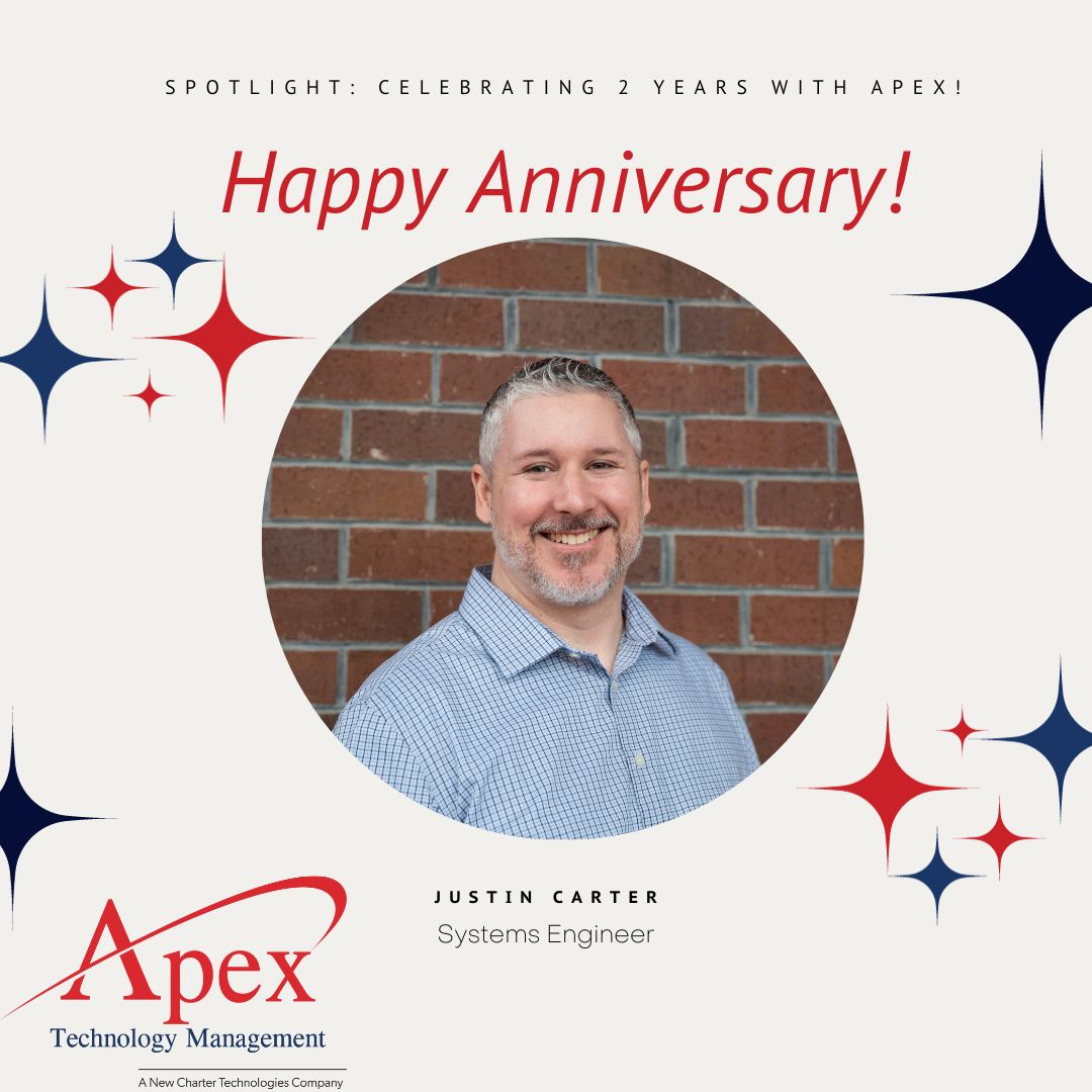 🎉 Celebrating Justin's 2-Year... - Apex Technology Management
