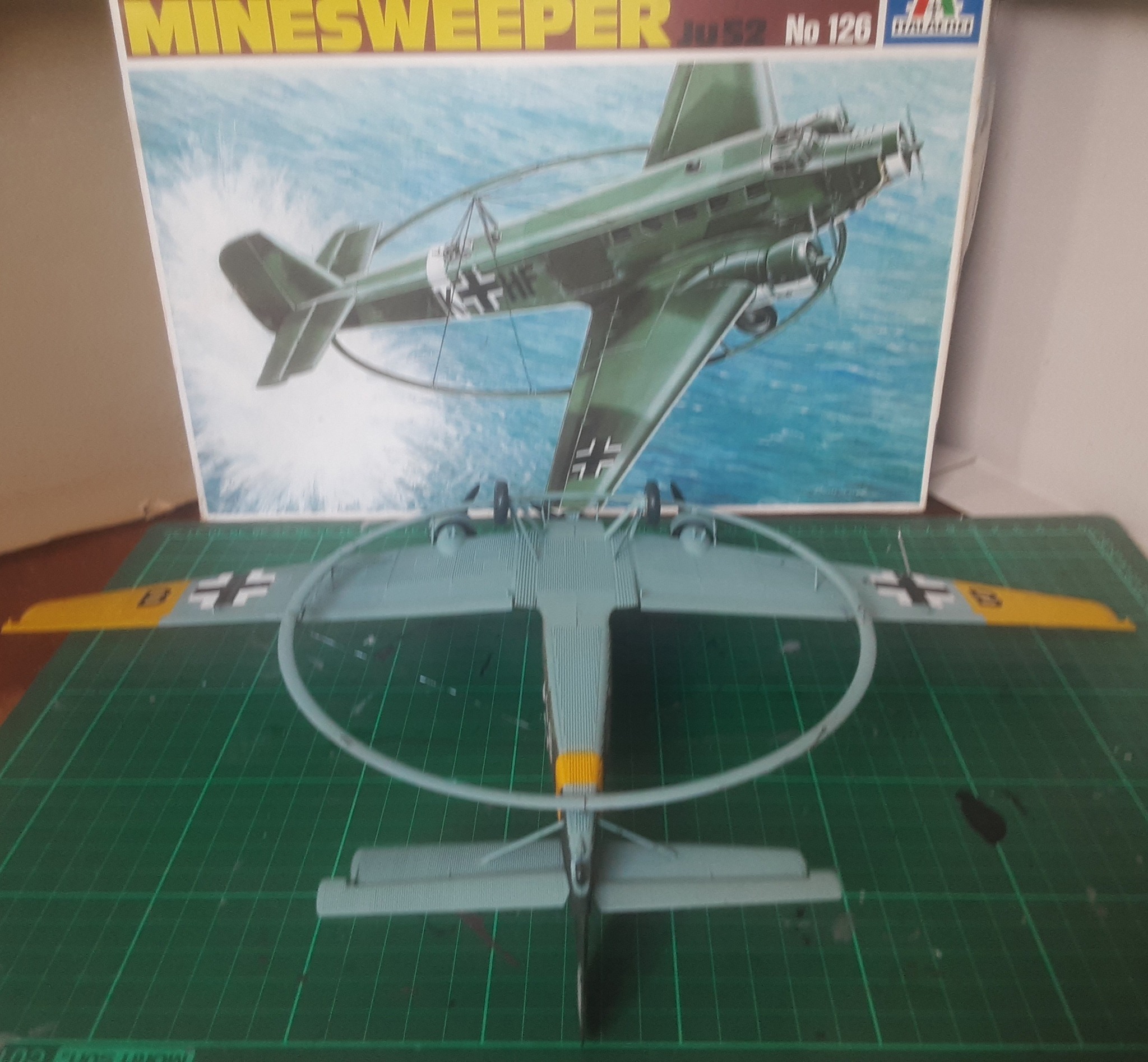 Italaerei 1/72 Ju 52 minesweeper kit review