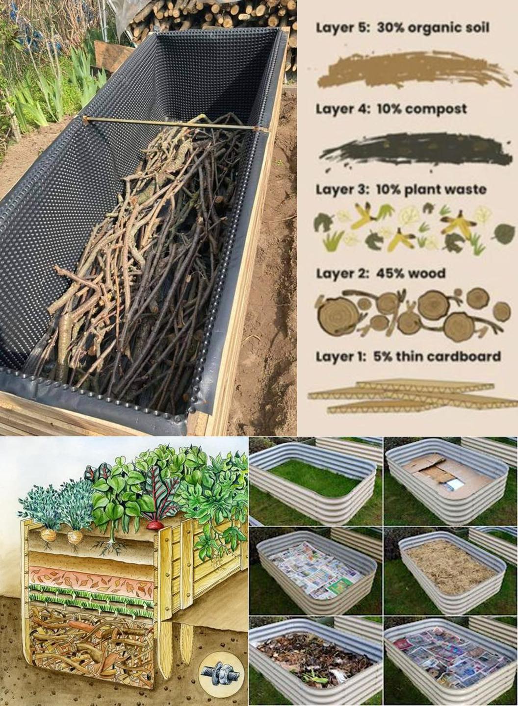 How to Fill a DEEP Raised Bed CHEAP... - Plants and gardening