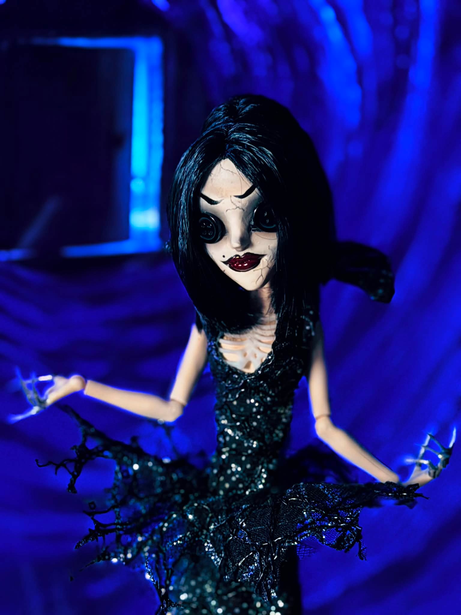 Coraline and Other Mother custom Monster High doll creation