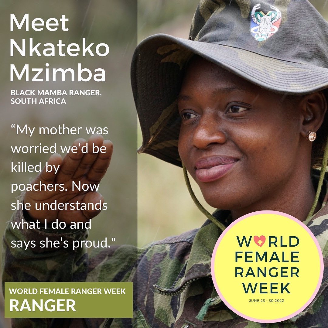 Meet Nkateko Mzimba. ⠀⠀⠀⠀⠀⠀⠀⠀⠀... - World Female Ranger Week | Facebook