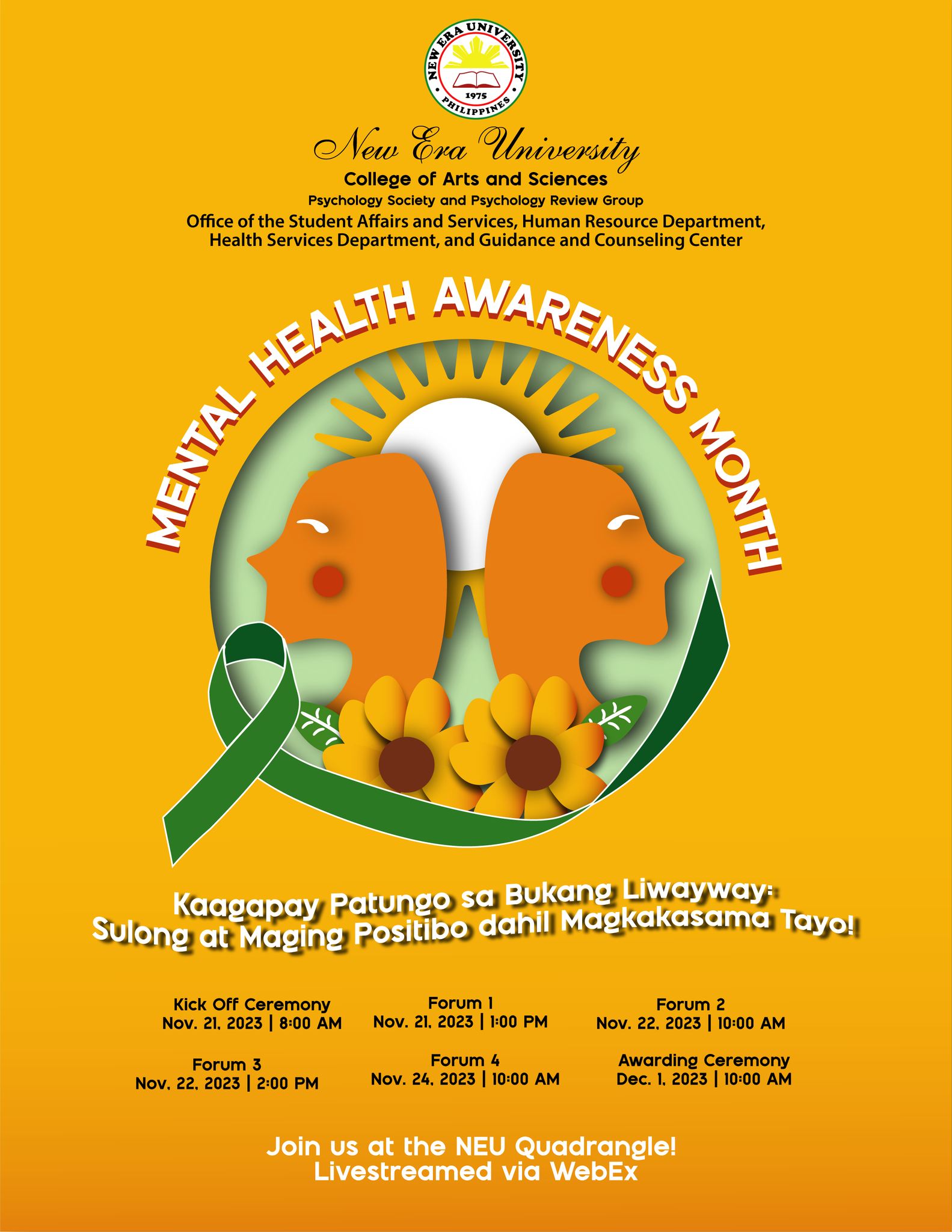 Mental health is a journey, and like... - New Era University | Facebook