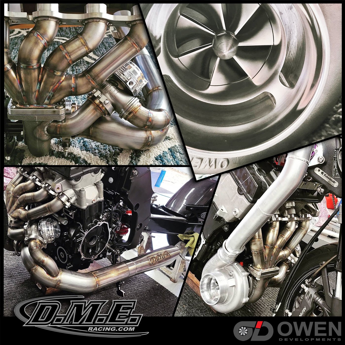 The DME Racing Water Pump Block-Off for the Kawasaki ZX-14 is used