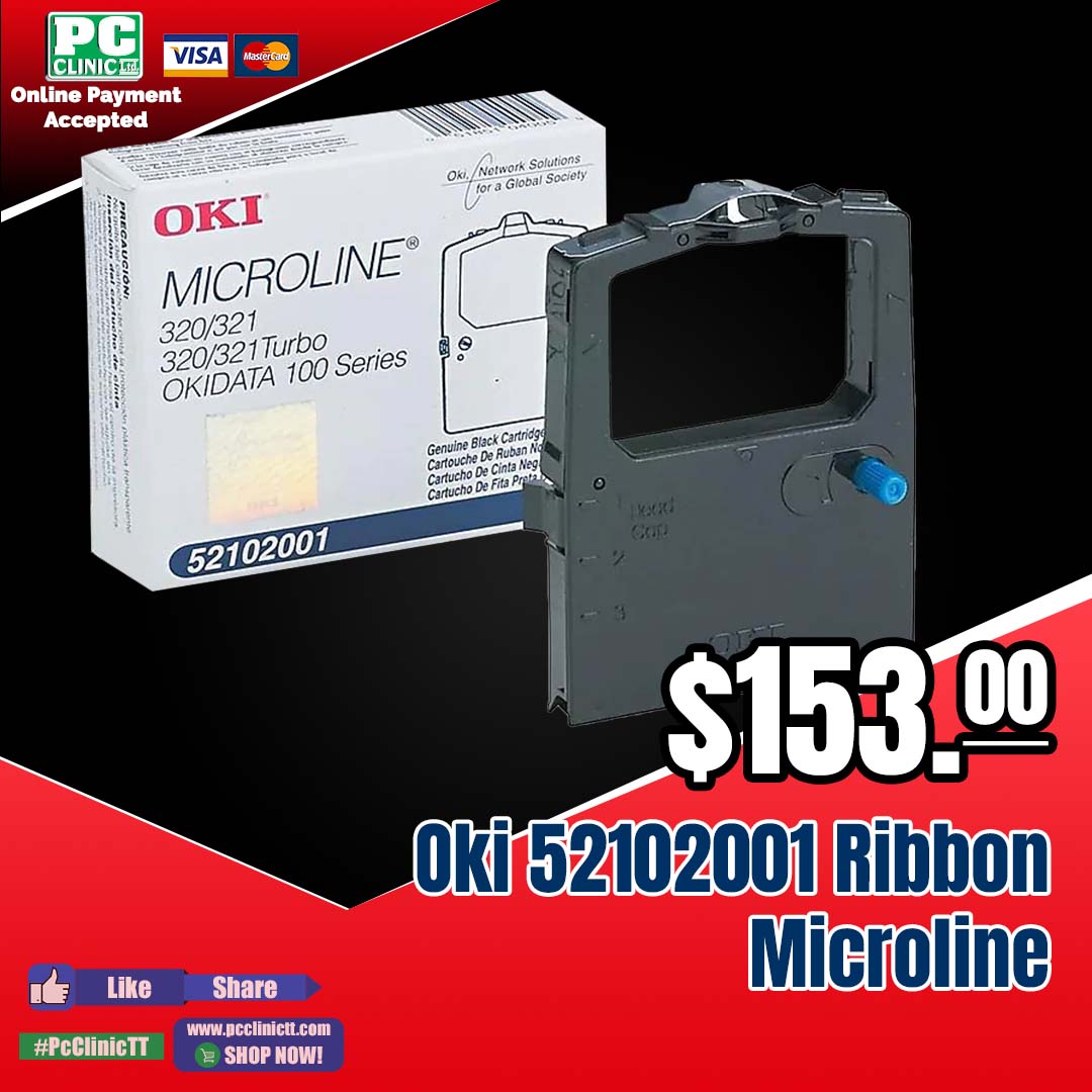 PC Clinic Ltd - Oki 52102001 Ribbon – Microline 320/321,... | Facebook