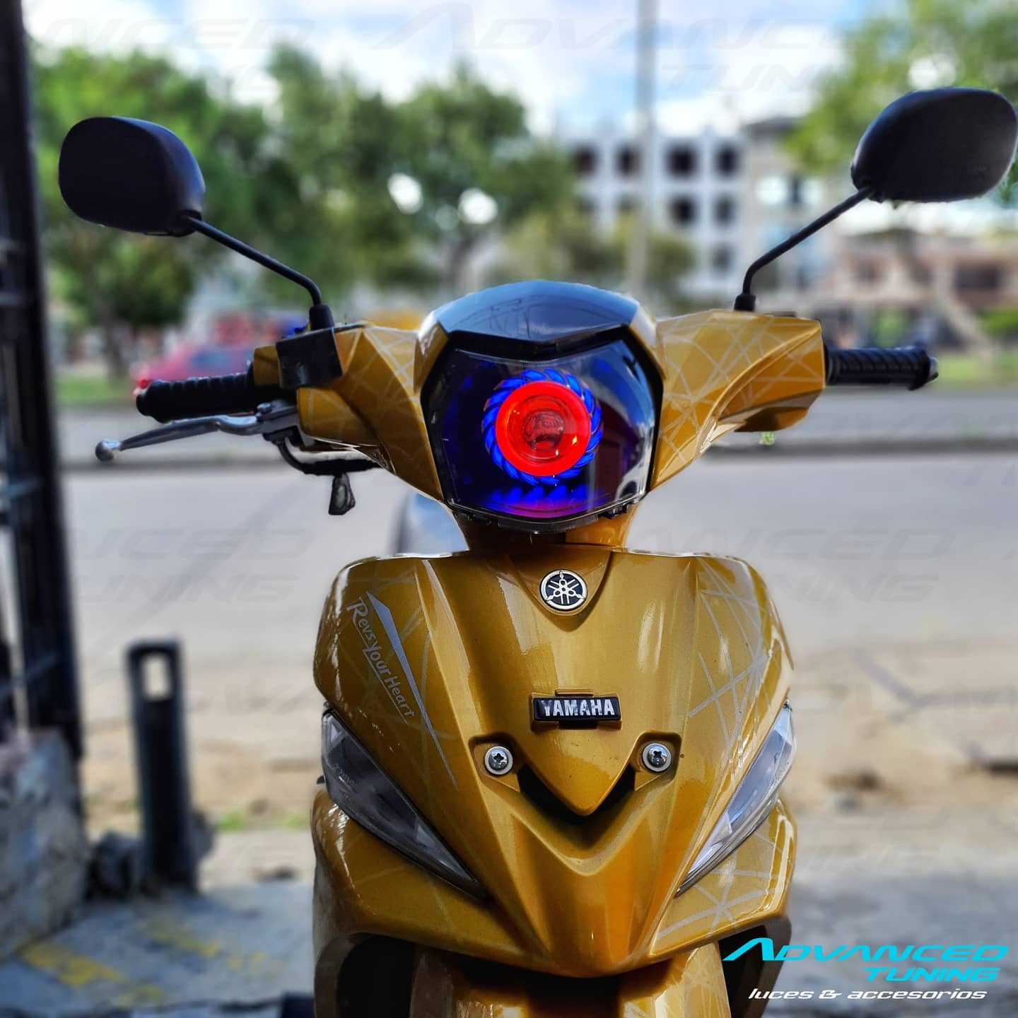 ADVANCED TUNING - Yamaha Crypton f.i con proyector tipo... | Facebook