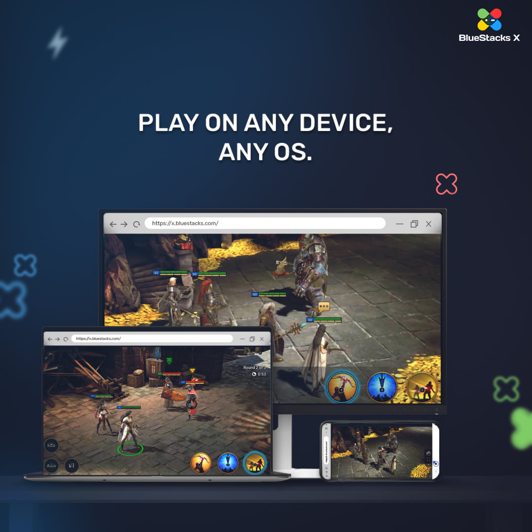 BlueStacks - BlueStacks X mobil, tablet, dizüstü...