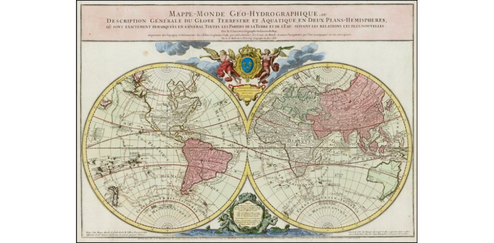 This world map is... - Barry Lawrence Ruderman Antique Maps