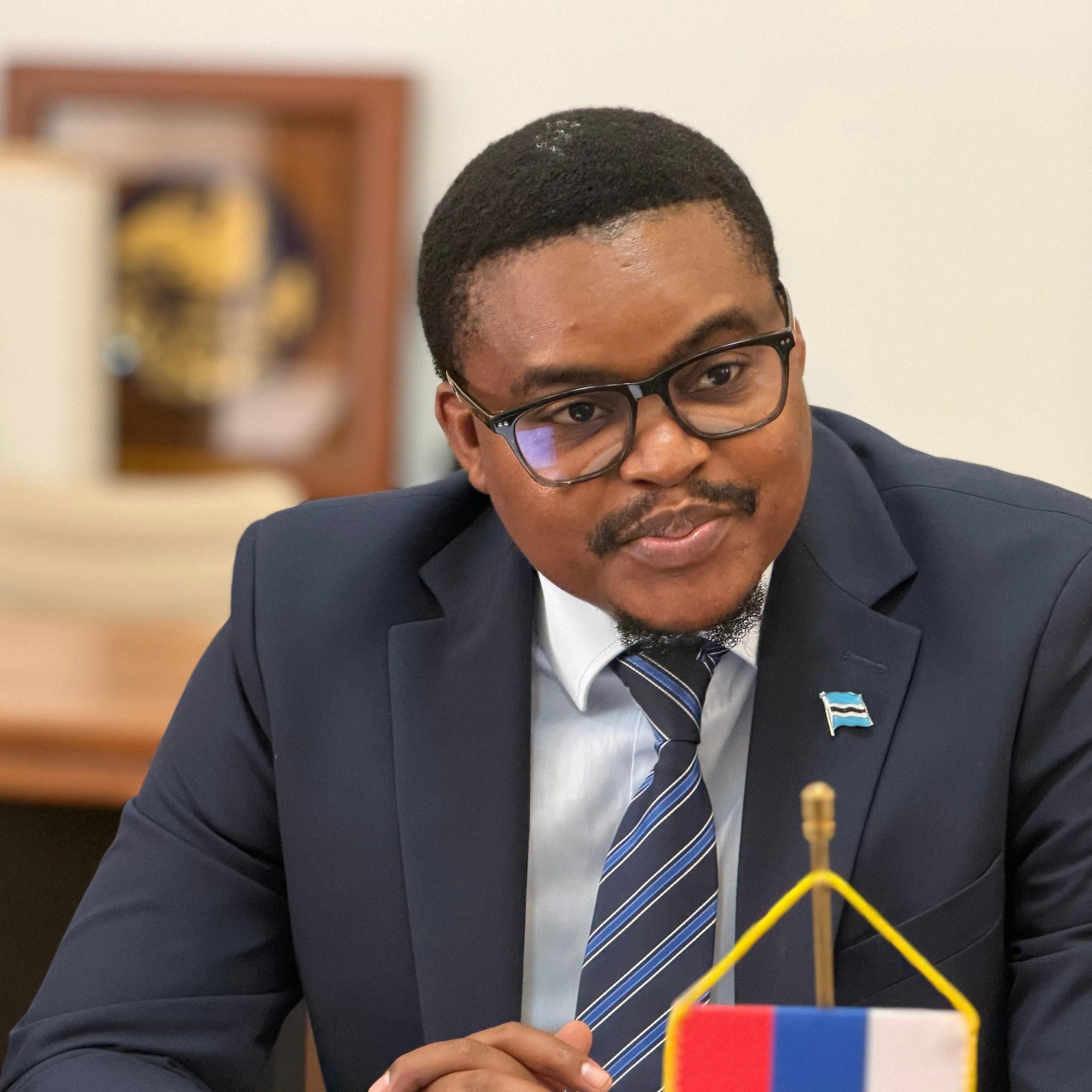 Jacob Kelebeng - Today, we received a courtesy visit from... | Facebook