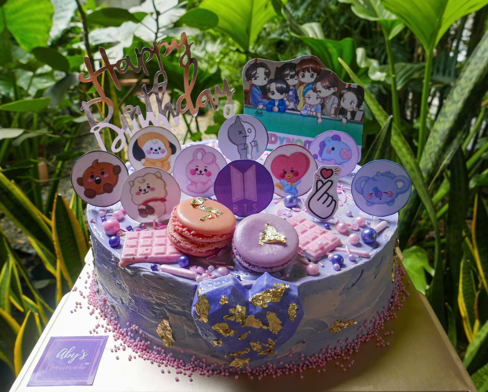 Aby S Customized Bts Cake For Orders And Inquiries On Facebook