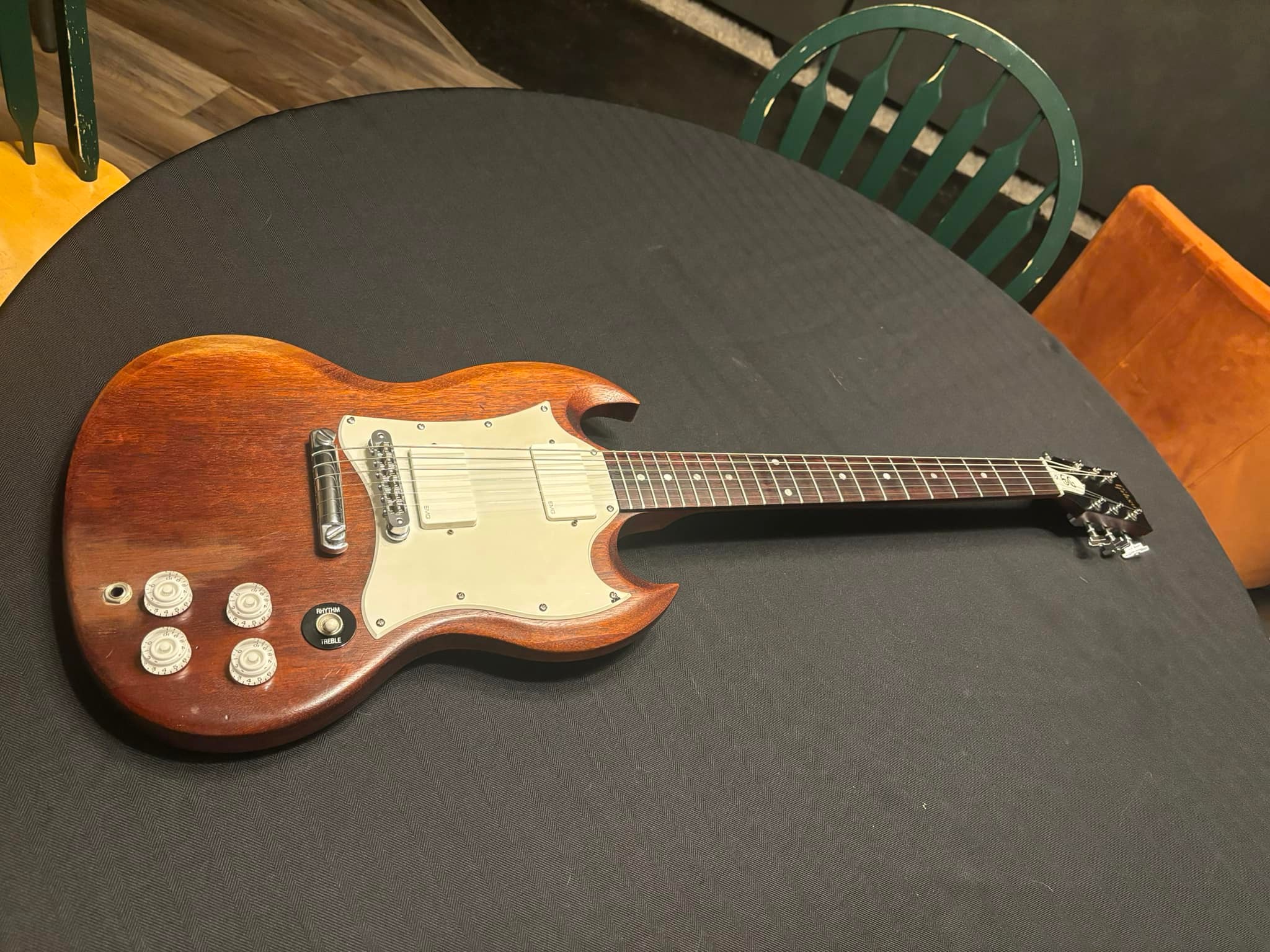 2004 SG Special Faded, previous owner waxed it with bee wax for a