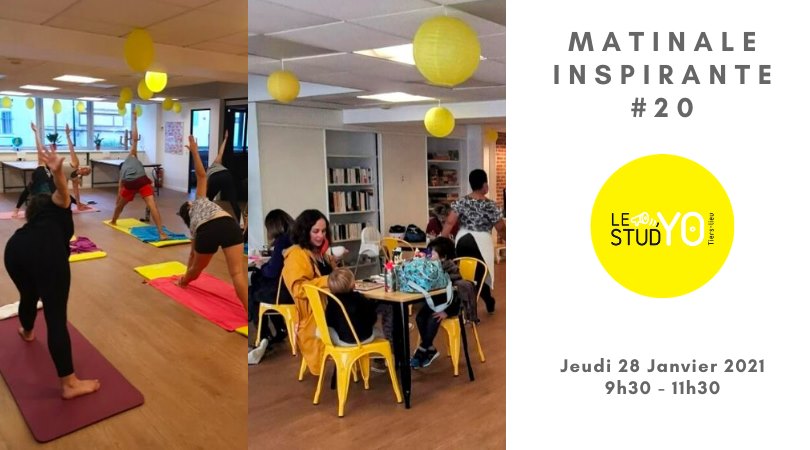 Matinale inspirante #20 - Le Stud'Yo