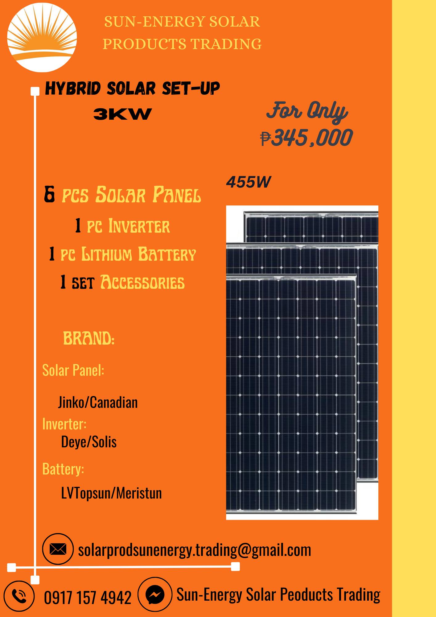 Sun-Energy Solar Products Trading | Bauang