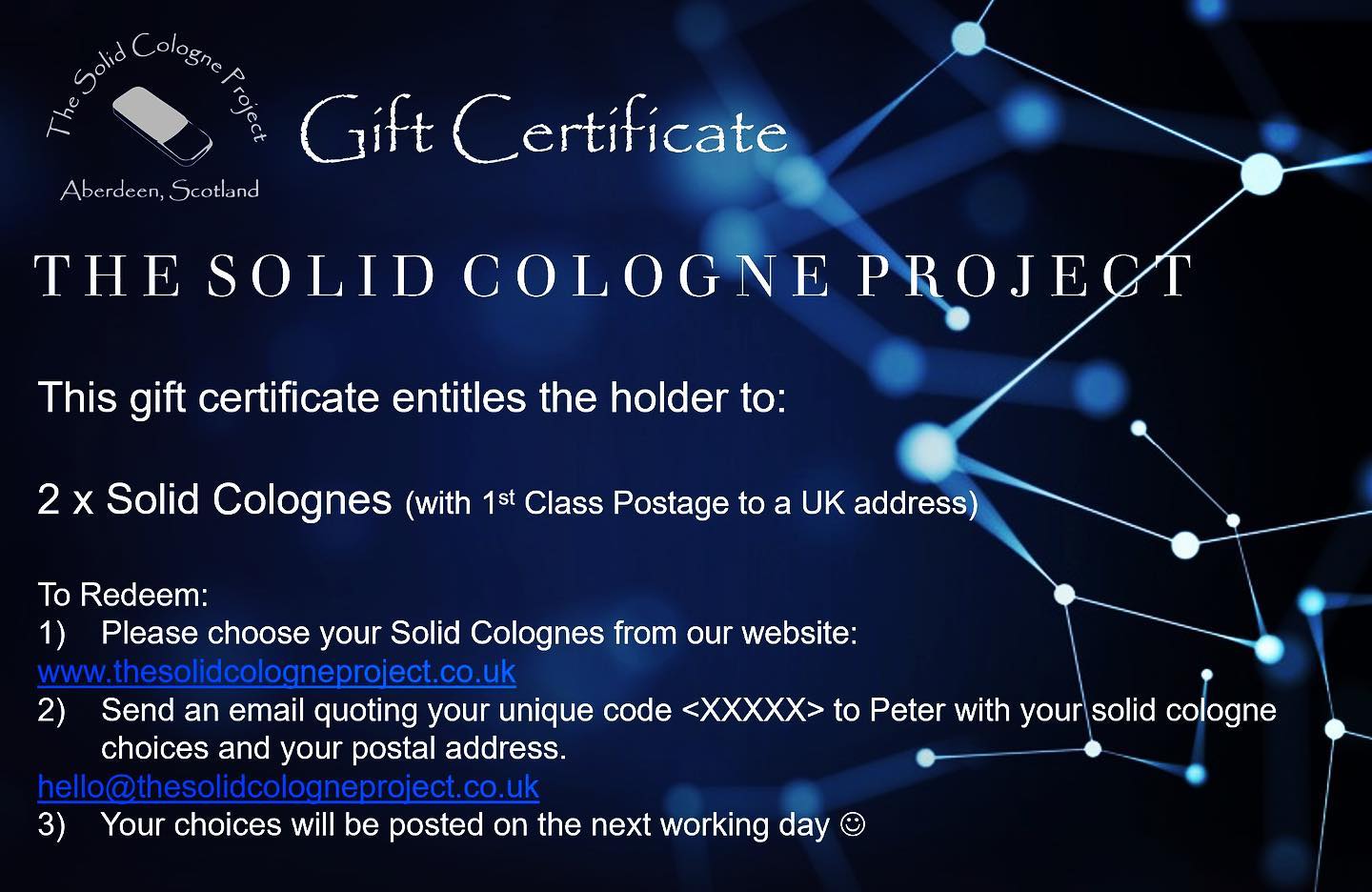 The Solid Cologne Project | Stonehaven