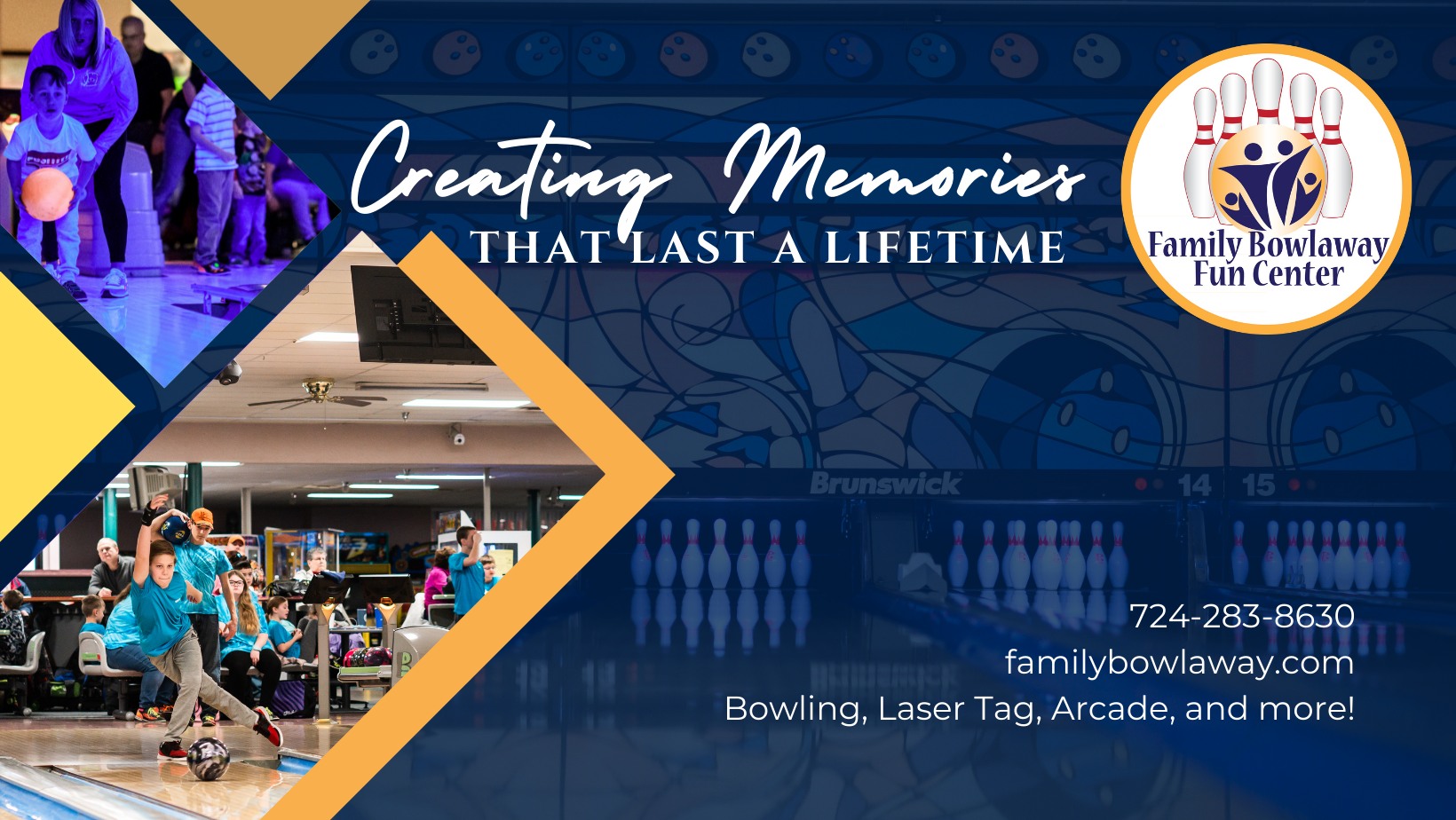 Family Bowlaway Fun Center | Butler PA