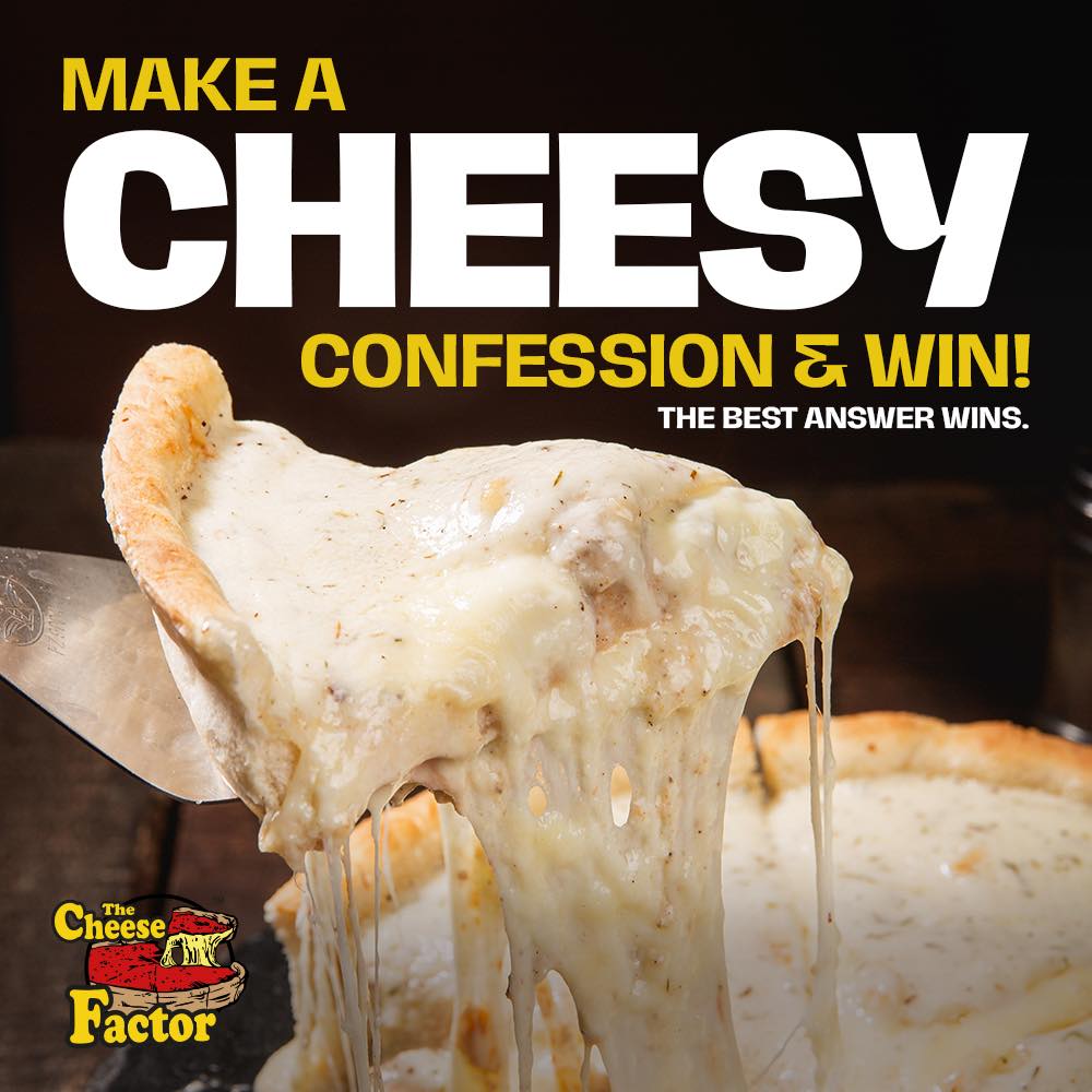 The one who’s got the cheesiest... - The Cheese Factor | Facebook