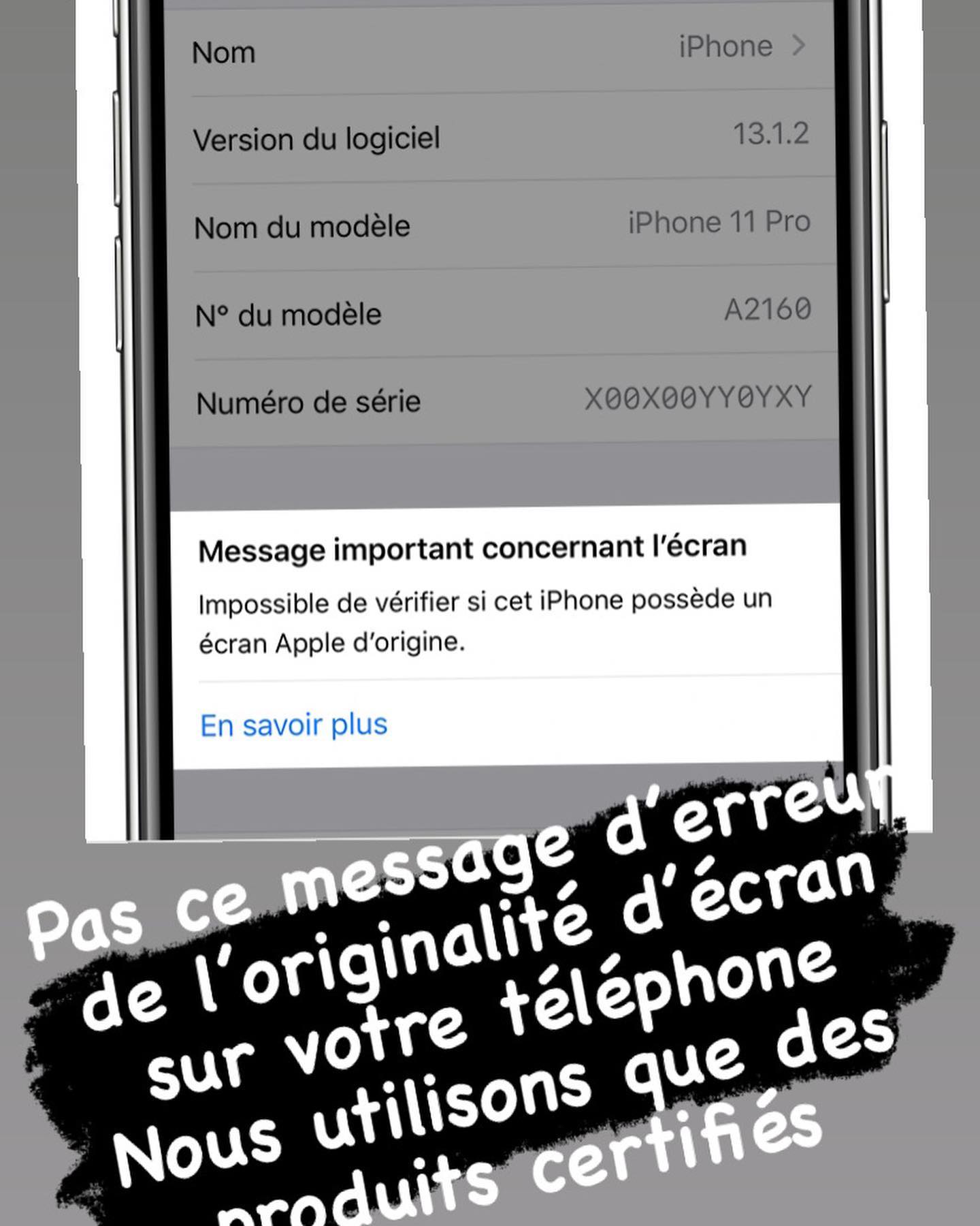 Message Ecran Iphone Flash Sales | varsana.com
