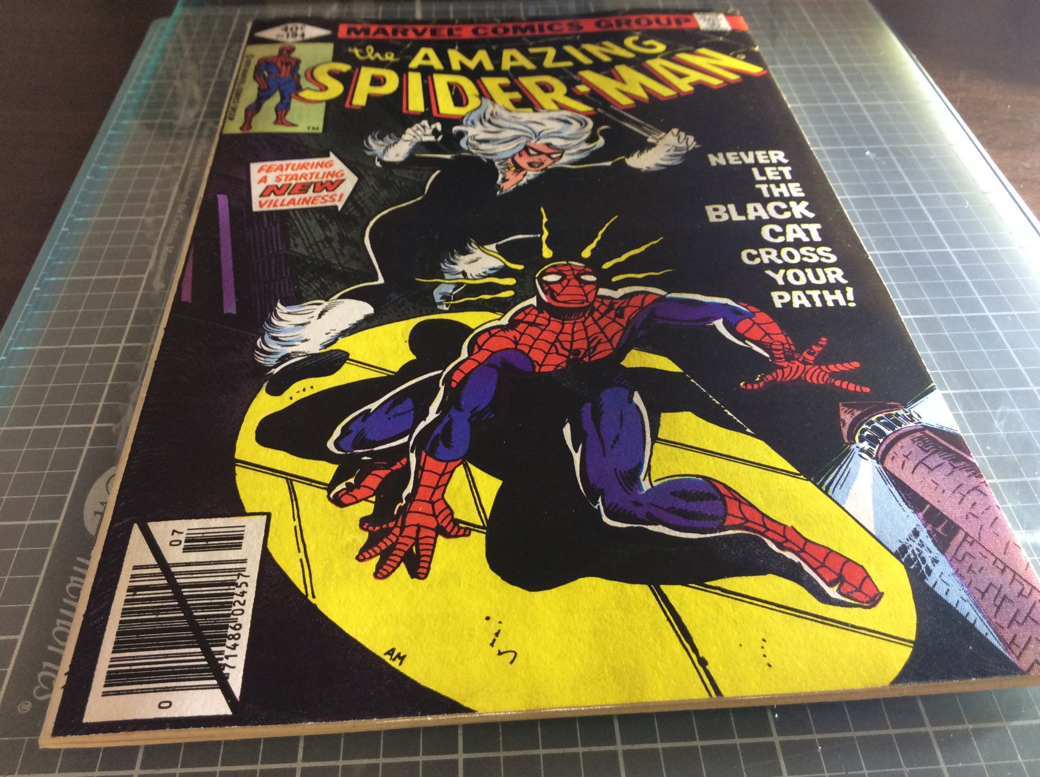 1st appearance of the Black Cat from Amazing Spider-Man #194