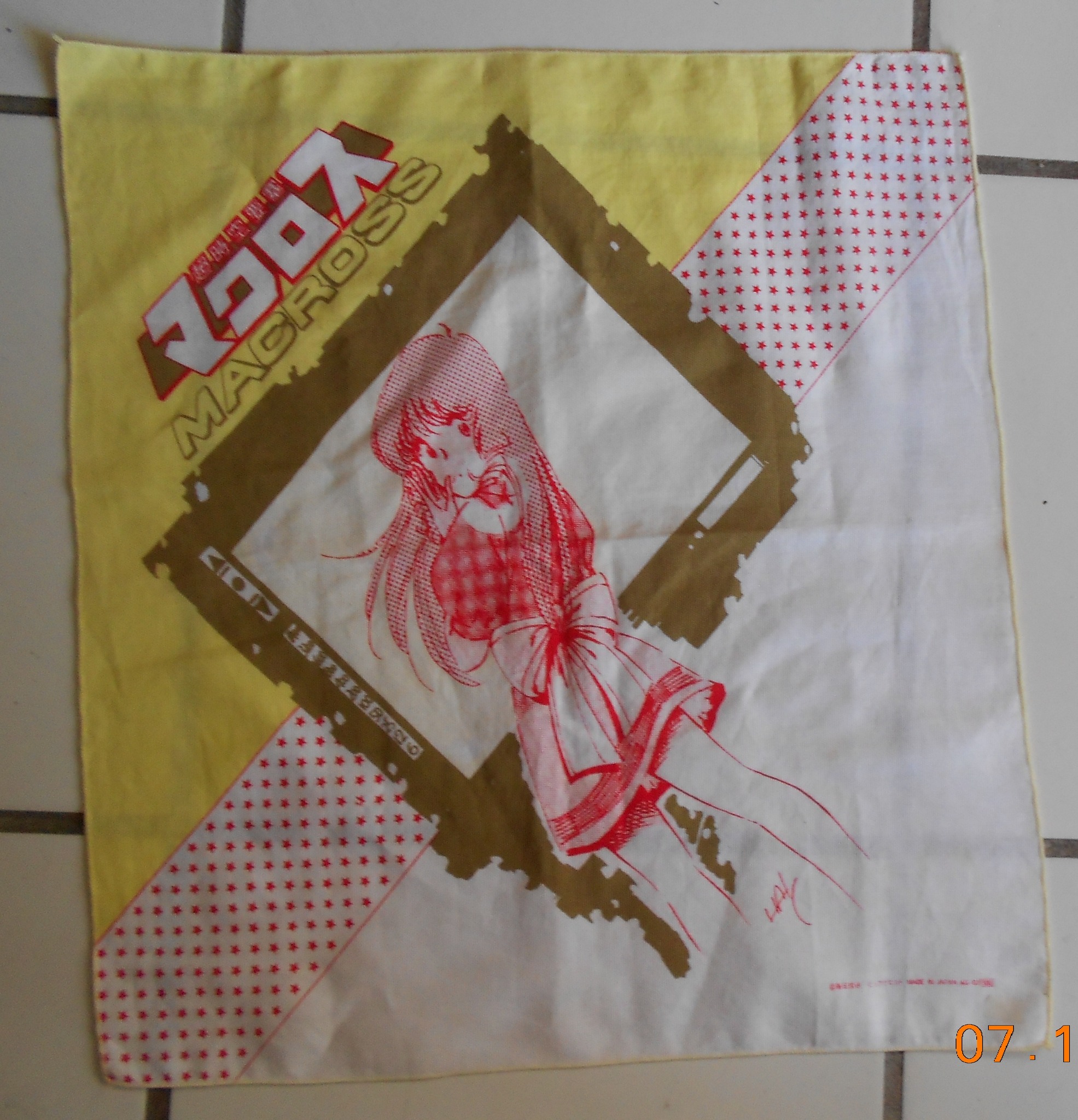 Handkerchief and a mirror Za0A トクロス MAGROSS ROSS MACROSS 07