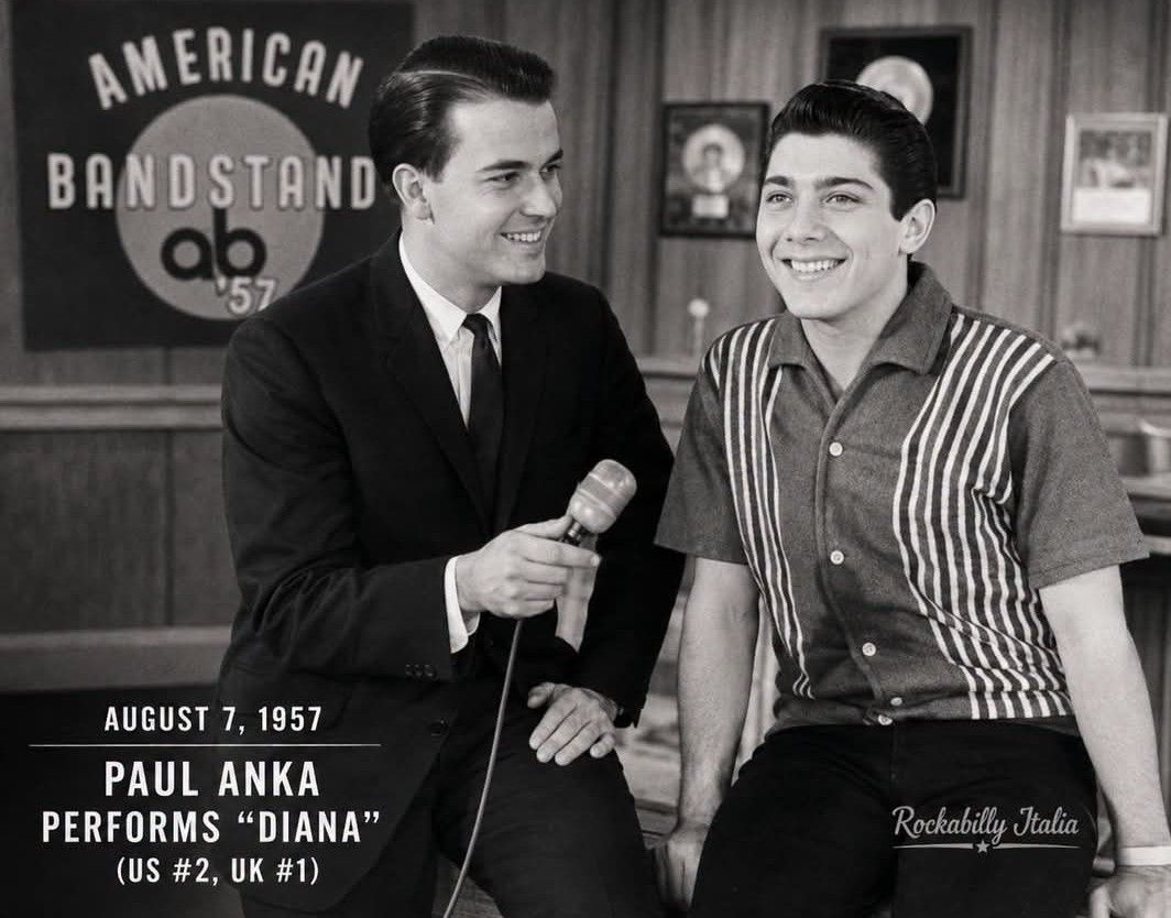 🎙️ AUGUST 7, 1957 — PAUL ANKA MAKES HIS AMERICAN BANDSTAND DEBUT