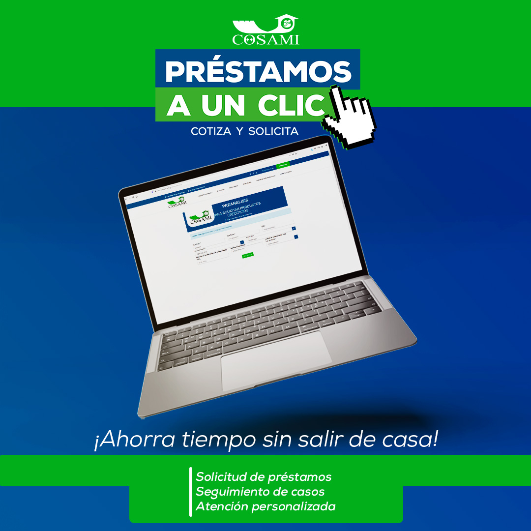 Cosami - Solicita tu préstamo de forma fácil, sin salir de...