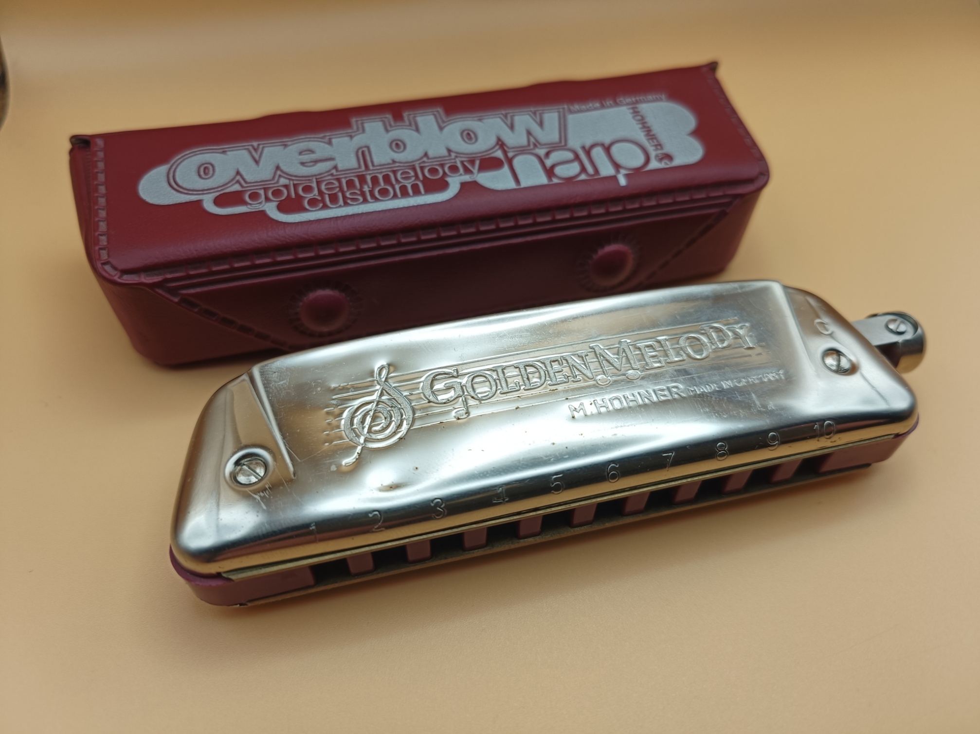 Hohner 150th anniversary gold plated harmonica collection