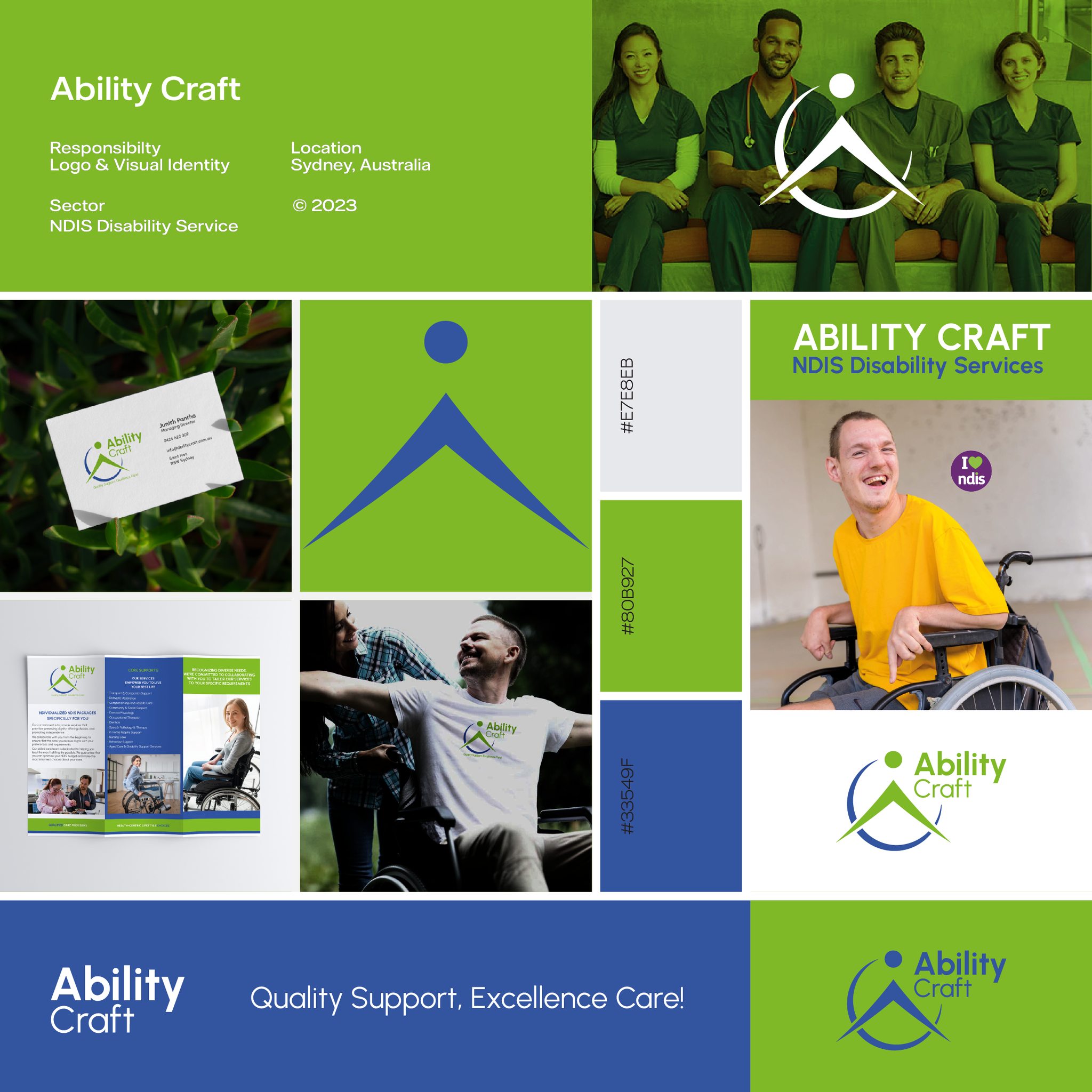 RT - Logo & Visual Identity design for Ability Craft. About: Ability ...