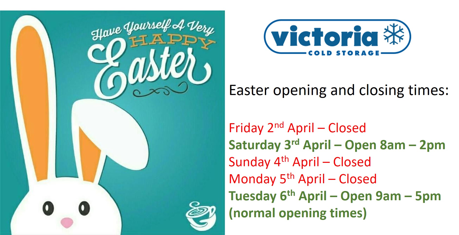 Victoria Cold Storage | Victoria