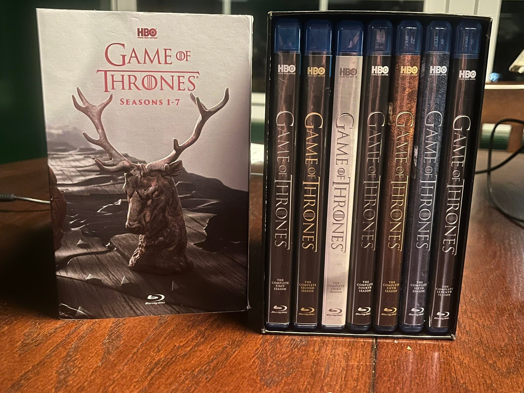 Game of Thrones seasons 1-7 DVD collection