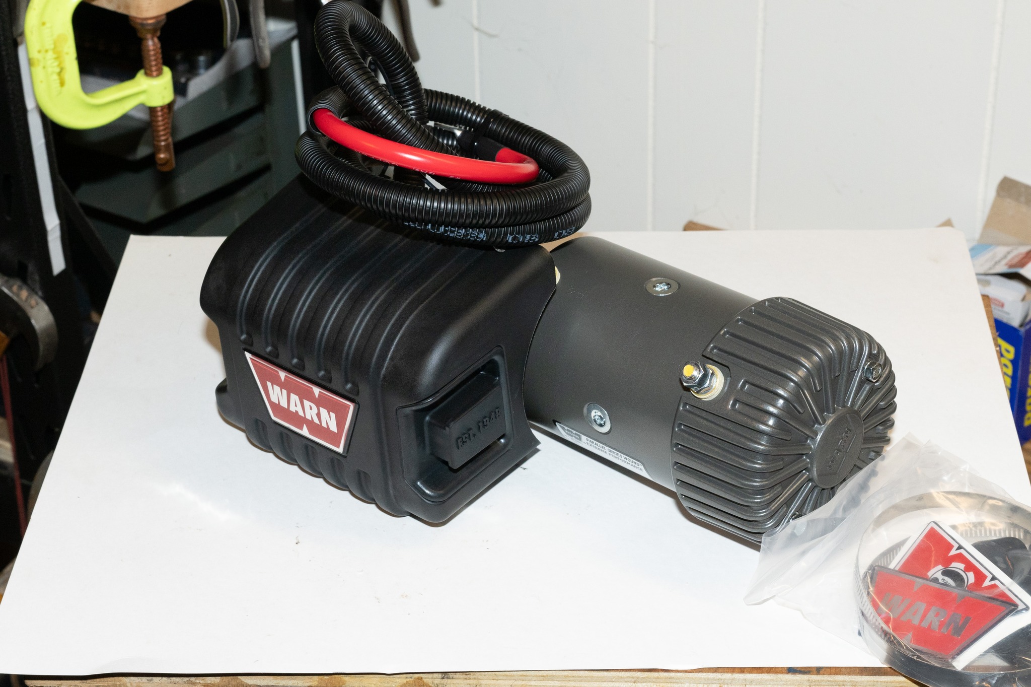 NEW PRODUCT... Warn Tabor 10-S and 12-S Winches with Synthetic 