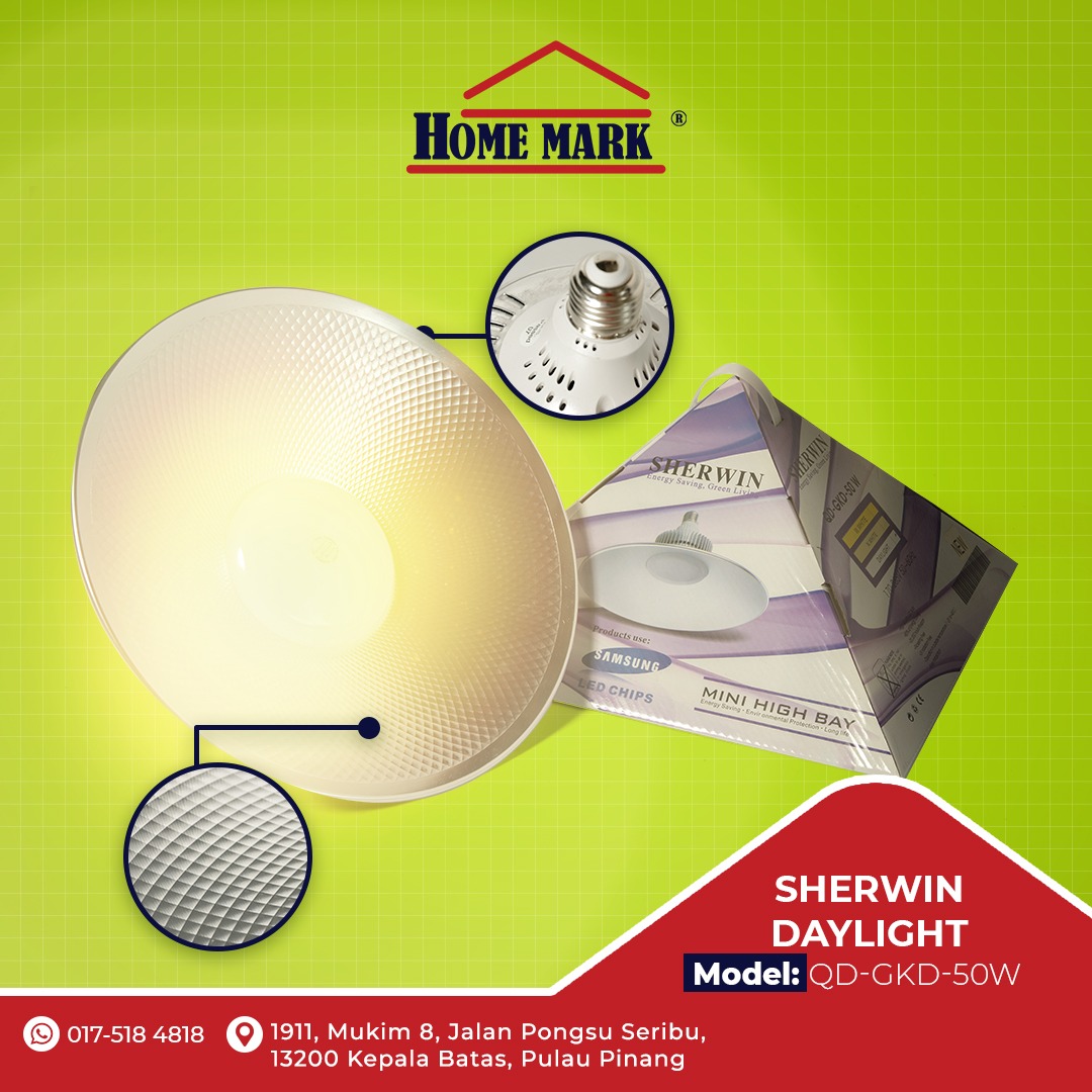 Sherwin Mini High Bay LED... - Homemark Depot Sdn Bhd