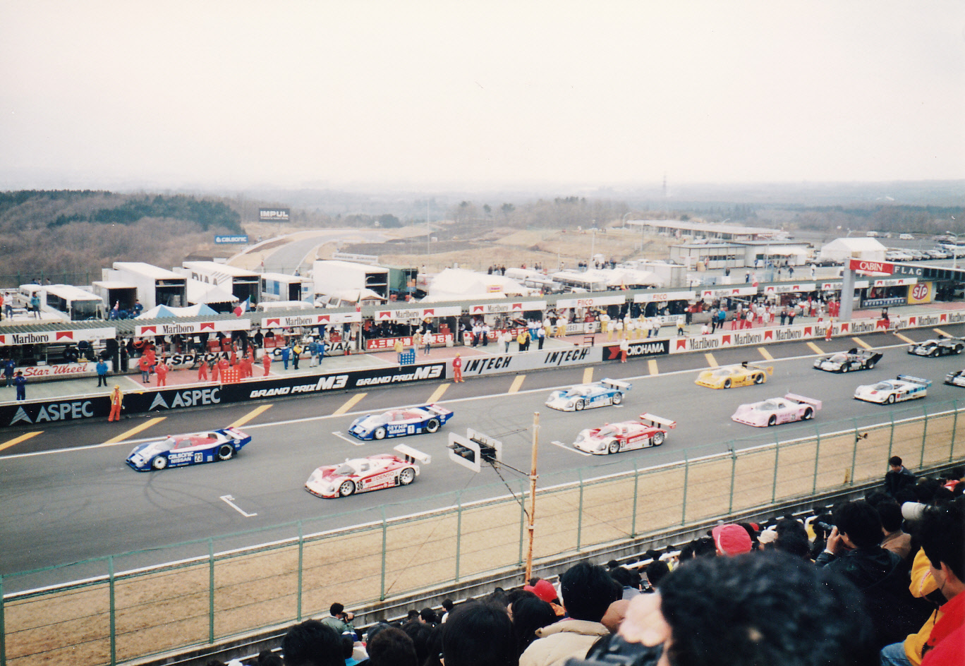 Photograph from the Fuji 500km Race, 10 March 1991