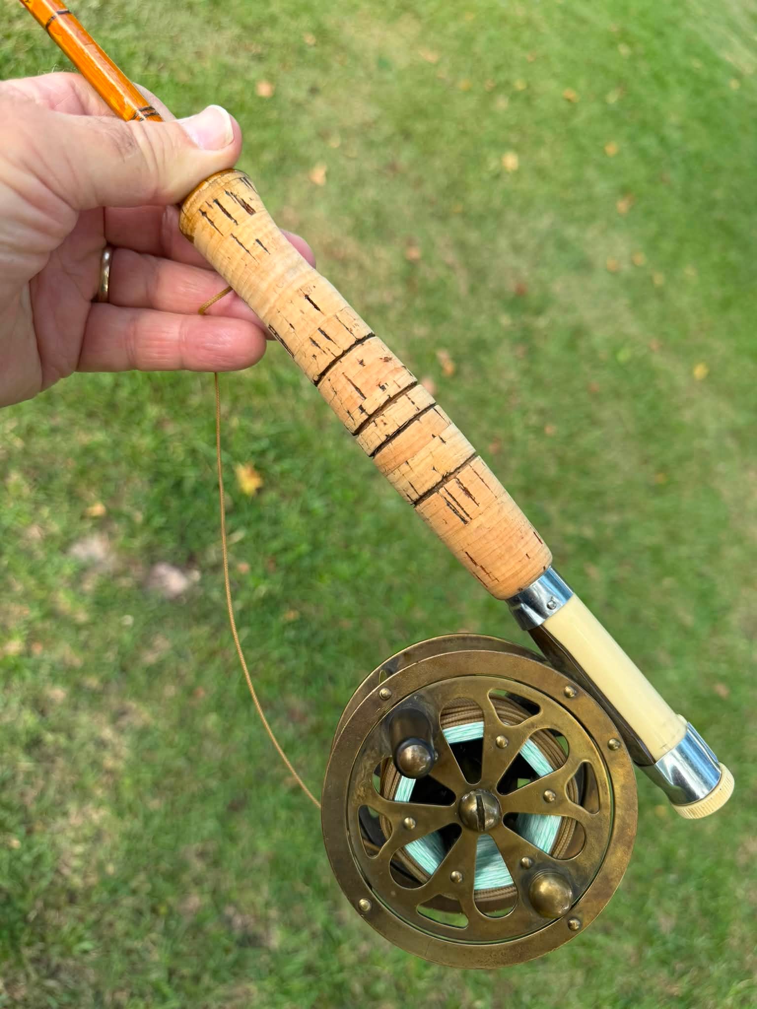 penn ally fishing rod Spinning Eagle Claw ARHBKT Bucket A PacBay aluminum butt overhead-reels Color:Desert Craw