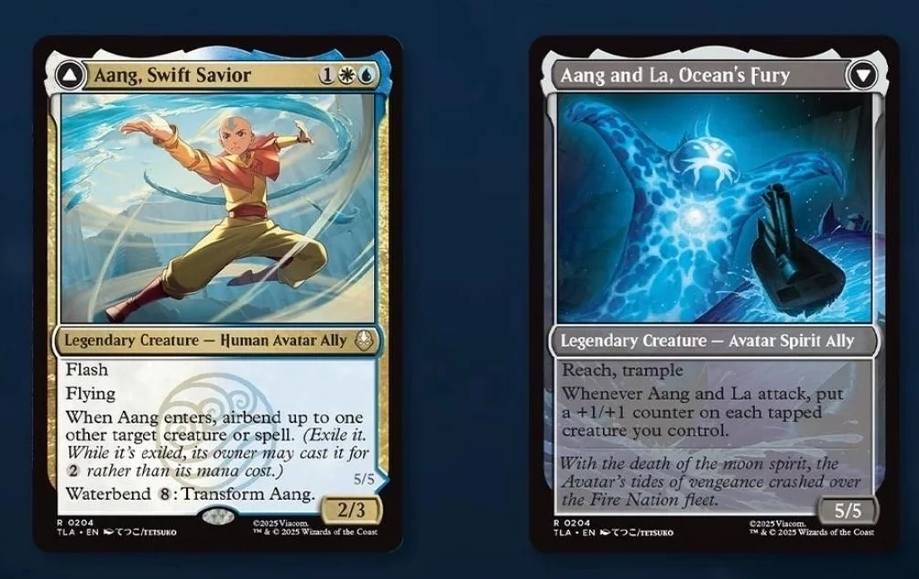 New Aang revealed and several alt arts. Really nice enters ability ...