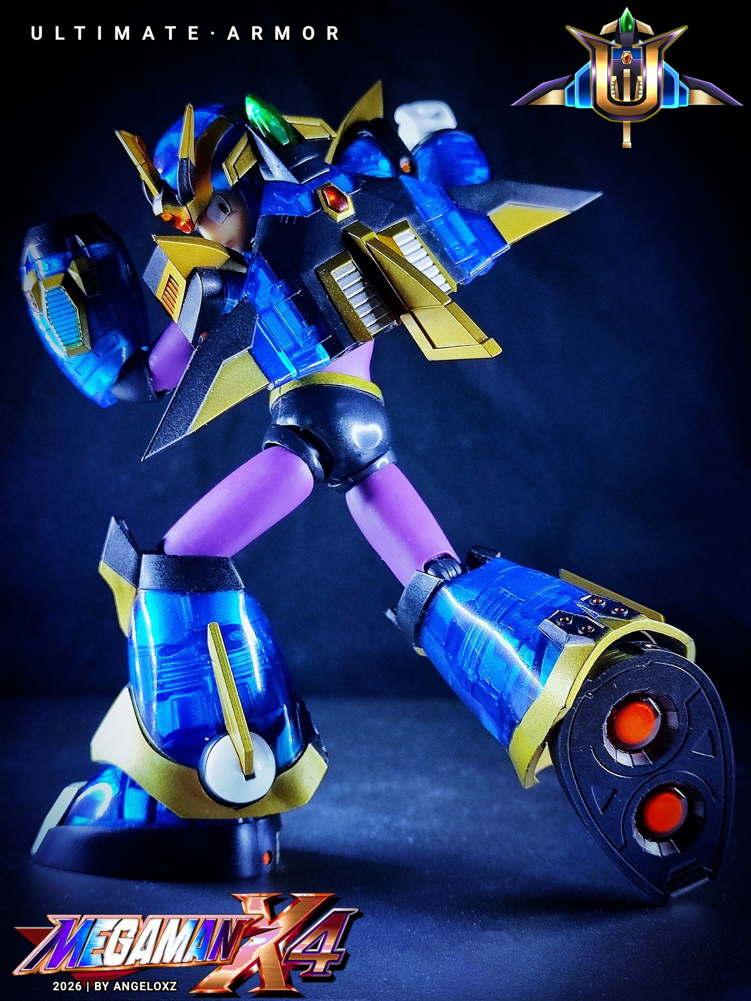 Mega Man ZX Ultimus Thunder Element Pseudoroids
