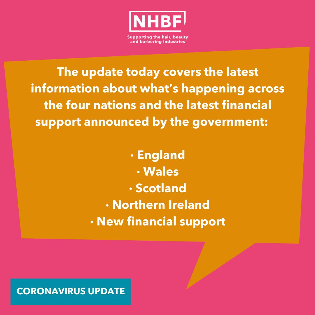 📣 The update today... - National Hair & Beauty Federation | Facebook