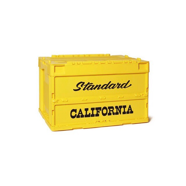 スタンダードカリフォルニアの折りたたみコンテナ入荷です。僅かですが 