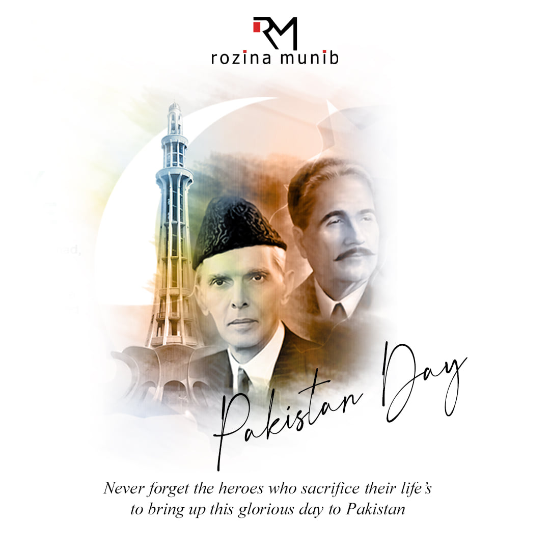 Rozina Munib - On this Pakistan Day, let's pledge yourself... | Facebook