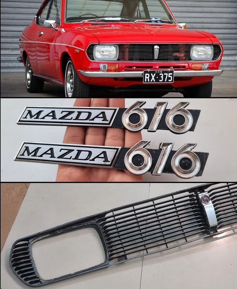 From 1975 Mazda 616 Mk1 Norway Brochure. 616 Coupë