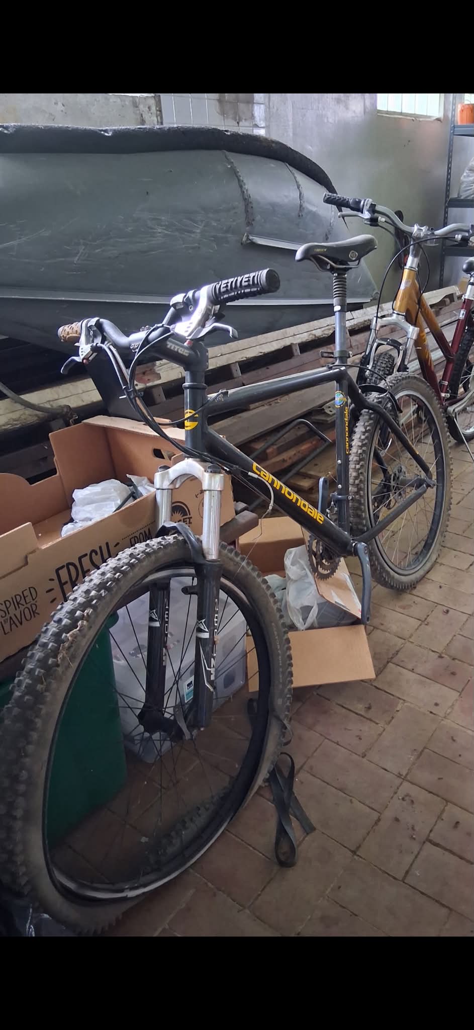 What model is this handmade Cannondale bike?