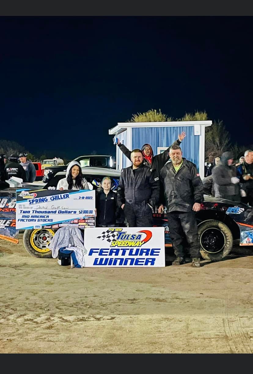 All the feels today. He has dreamed of turning laps at Salina since he ...